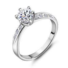 0.5CT Simulated Diamond Ring for Women Wx-Ri0048